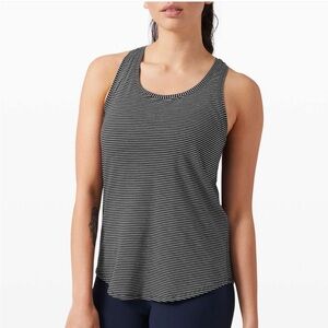 Lululemon Love Tank size 12 black and white